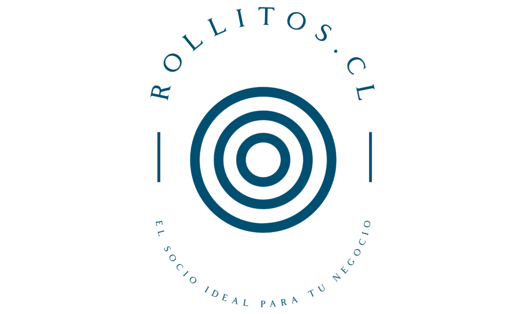 logo rollitos.cl tu mejor aliado, rollos termicos, rollos de papel termico