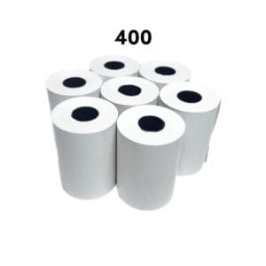 400 rollos térmicos 57 mm rollitos